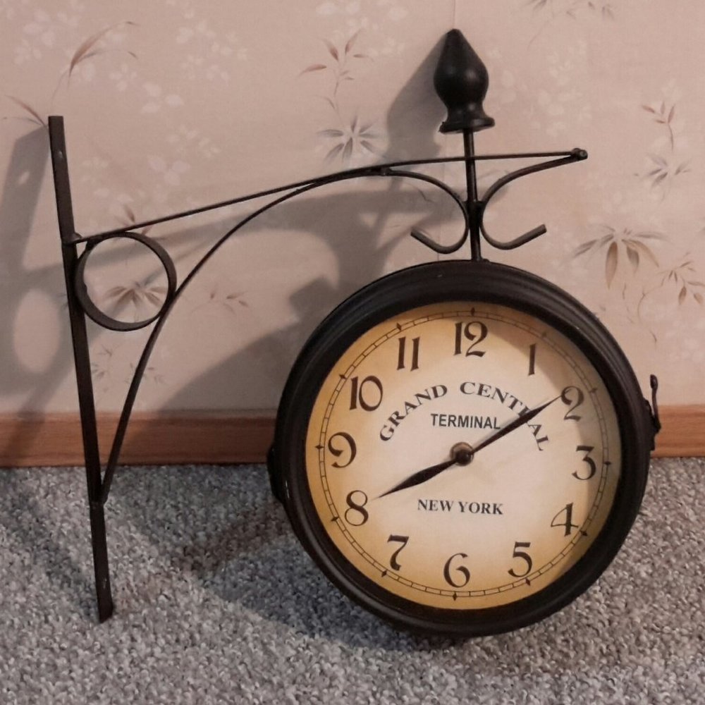 Train Station Wall Clock